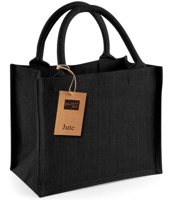 w412 black jute bag