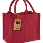 w412 red jute bag