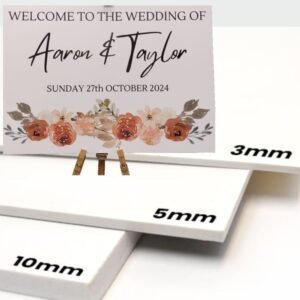 Wedding Boards - Welcome, Engagement, Information