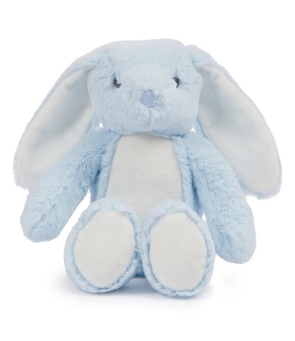 blue bunny print me