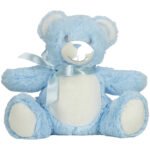blue teddy print me