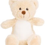 lt brown teddy print me