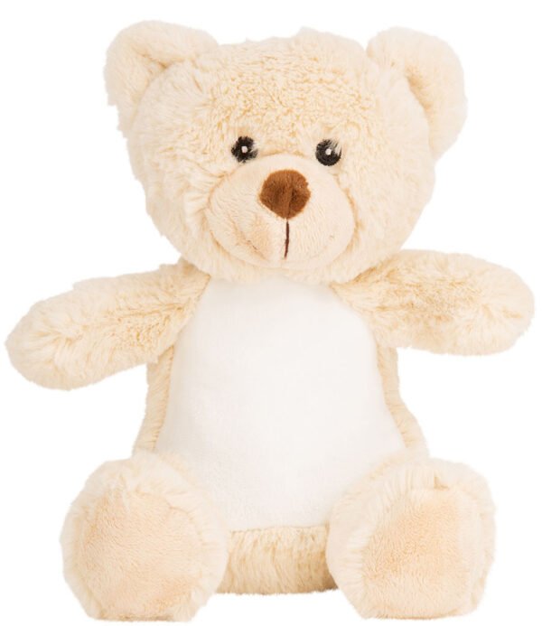lt brown teddy print me