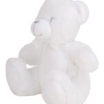 white teddy print me