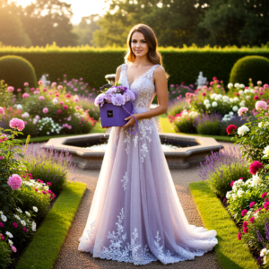 Soap Flower Bouquet – Roses & Carnations in Coordinating Gift Bag